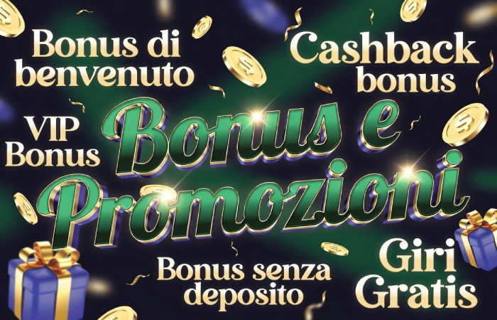 Bonus e promozioni